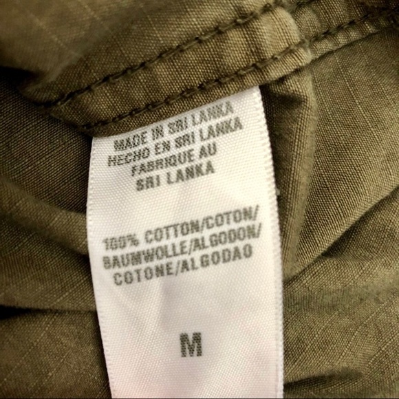 Lucky Brand Embroidered utilitarian olive Jacket - Picture 6 of 8